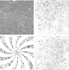 Grunge set stripe. Vector illustration. © miloje