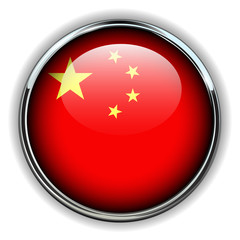 China flag button