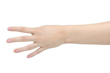 Woman hand