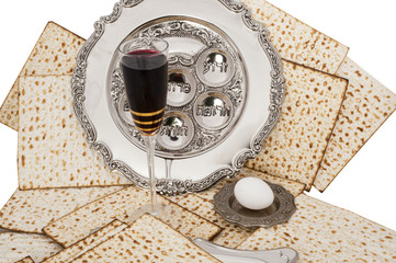 Matza bread for passover celebration