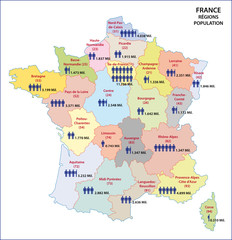 France Régions Population