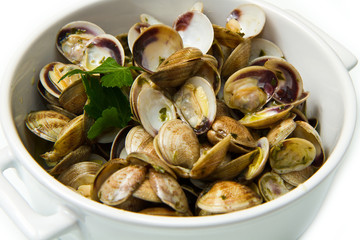 clams soup