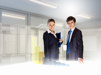 Fototapeta premium Business and innovation technologies