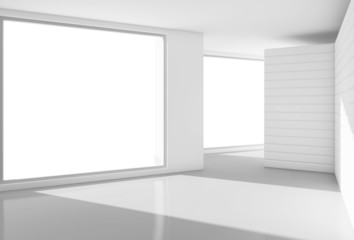 Fototapeta premium white interior