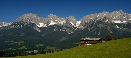 Bergkette des Wilden Kaiser
