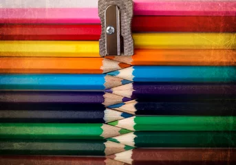 Foto op Canvas Colour pencils © arihen
