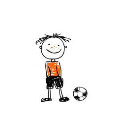 cartoon football player