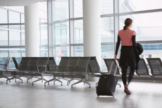 Waiting room at the airport