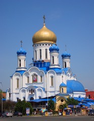 The Orthodox Church in Uzhhorod, Ukraine