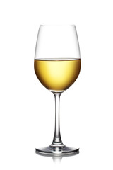 Glass of white wine