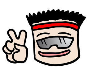 Smile win face