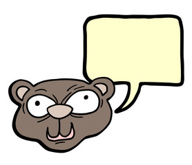 Comic bear