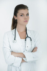 young female doctor