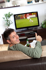 Watching TV