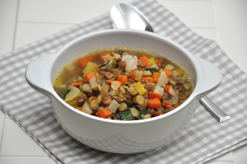 Linsensuppe