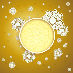 Vector New Year Card Background with Space for Your Text or Imag