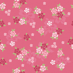 Floral background for scrapbook.