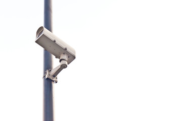 cctv with white background