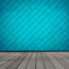 Room With Retro Color Wallpaper