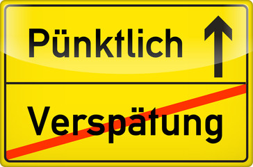 P&uuml;nktlich sein