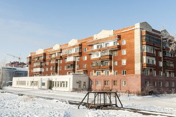 Omsk in winter