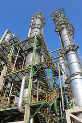 Structure of Petroleum and chemical plant