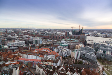 Hamburg Speicherstadt von oben
