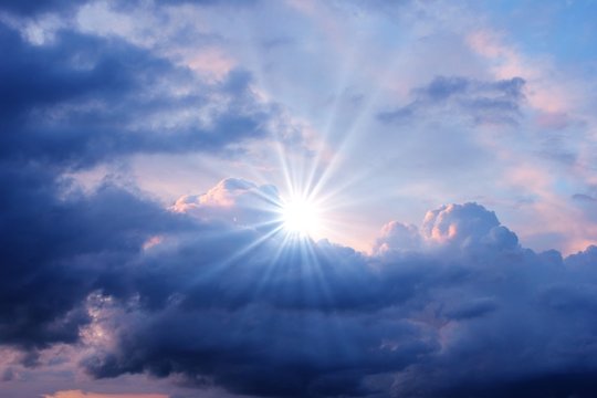 wolken sonne