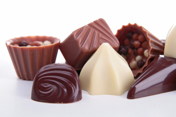 assortment of chocolates