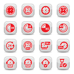 time icons