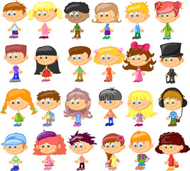 Набор из мультфильма милые дети