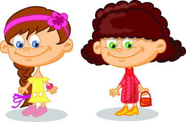 Набор из мультфильма милые дети