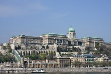 Fototapeta premium Budapest - castello di Buda - Palazzo reale
