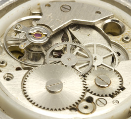 Clockwork close up