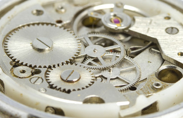 Clockwork close up
