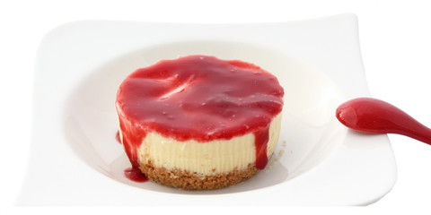 Cheesecake et son coulis