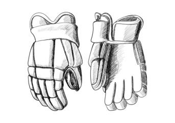 Hockey gloves - 48728995