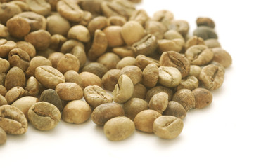 green coffee beans