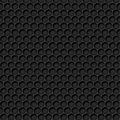 Black carbon seamless pattern