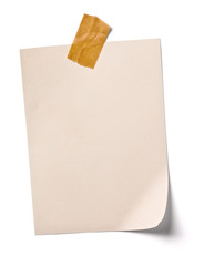 vintage note paper office business