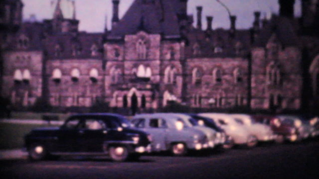 Canadian Parliament Buildings Ottawa 1958-Vintage 8mm film
