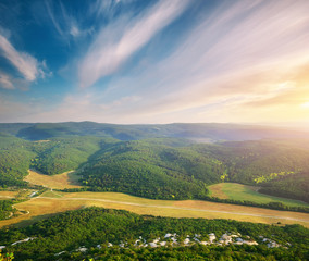 Beautiful mountain landscape
