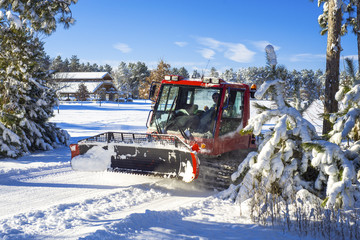 ski trail groomer