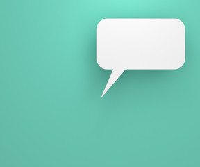 background with talking bubble