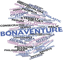 Word cloud for Bonaventure