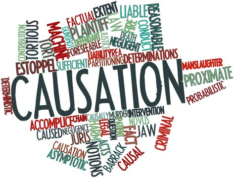 Word cloud for Causation