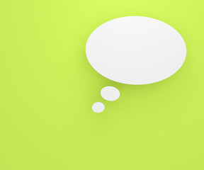 background with talking bubble