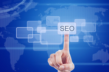 Digital touch screen of global SEO