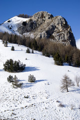 Fototapeta na wymiar Ligurii Alpy, Włochy