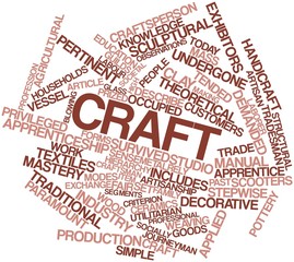 Word cloud for Craft